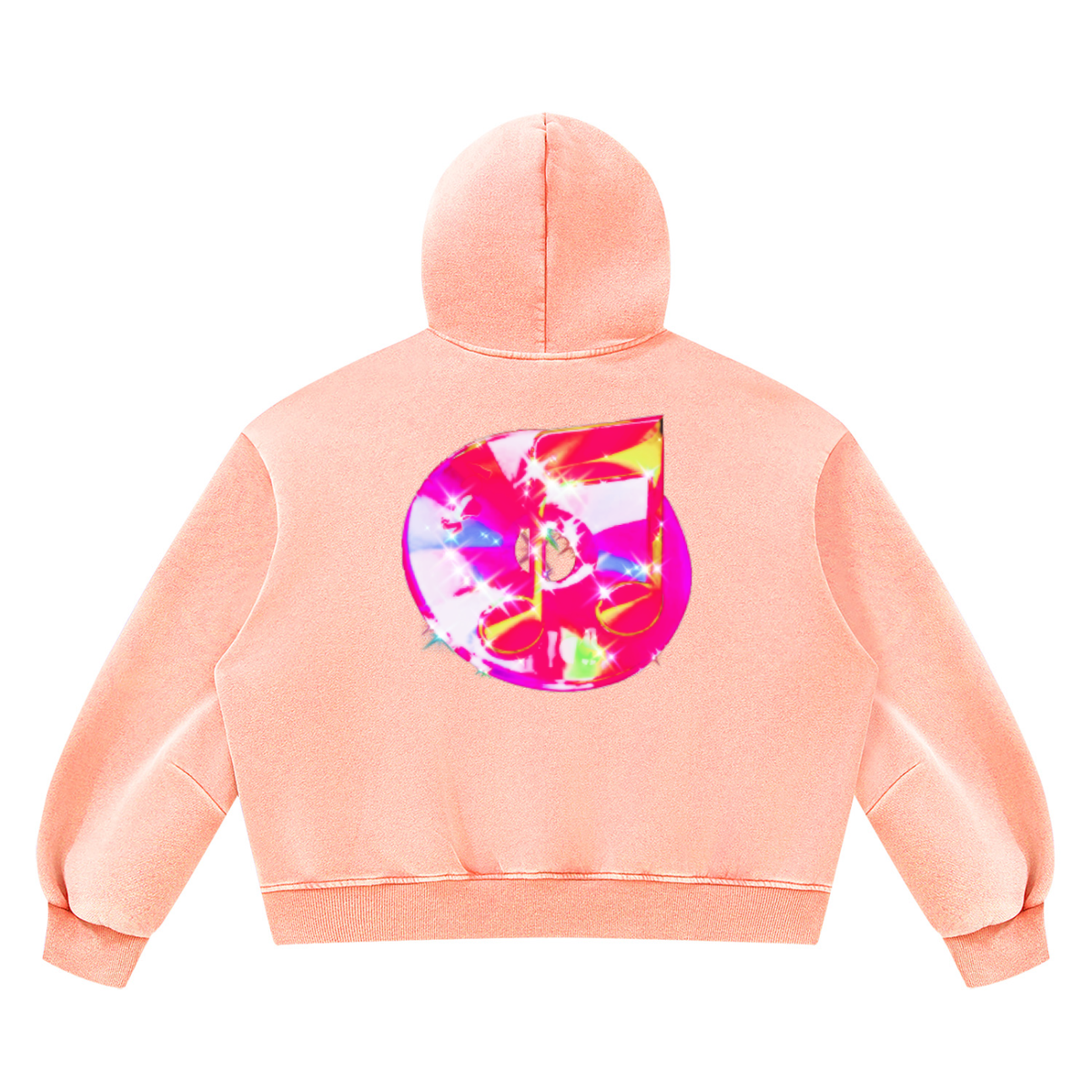 Unisex Vintage Wash Boxy Fleece Hoodie