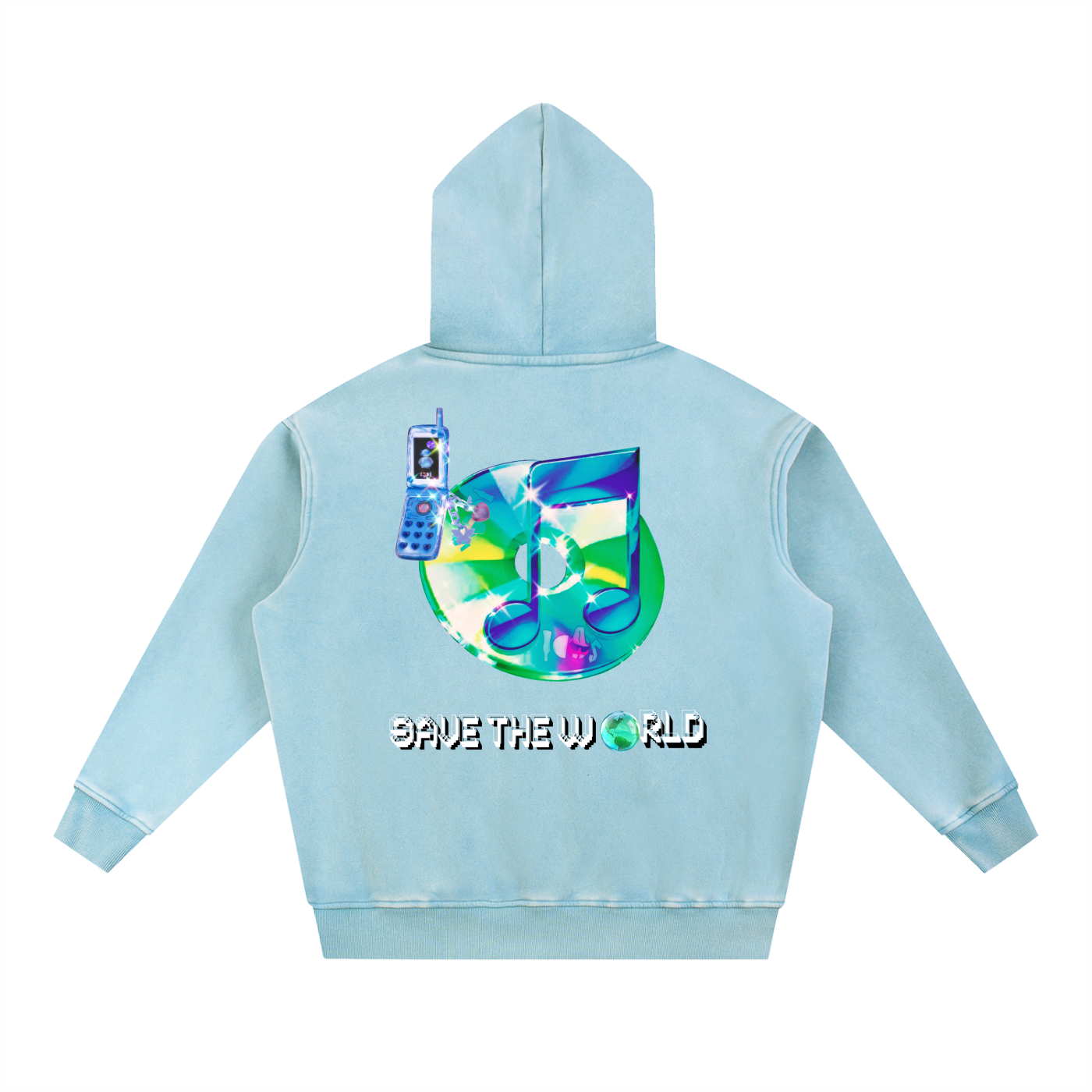 Blue Viber "Save The World " SODI Hoodie