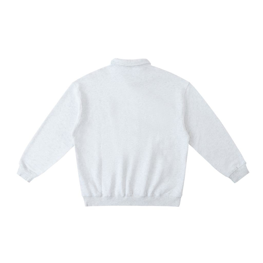 Heavyweight Polo-Collar Sweatshirt