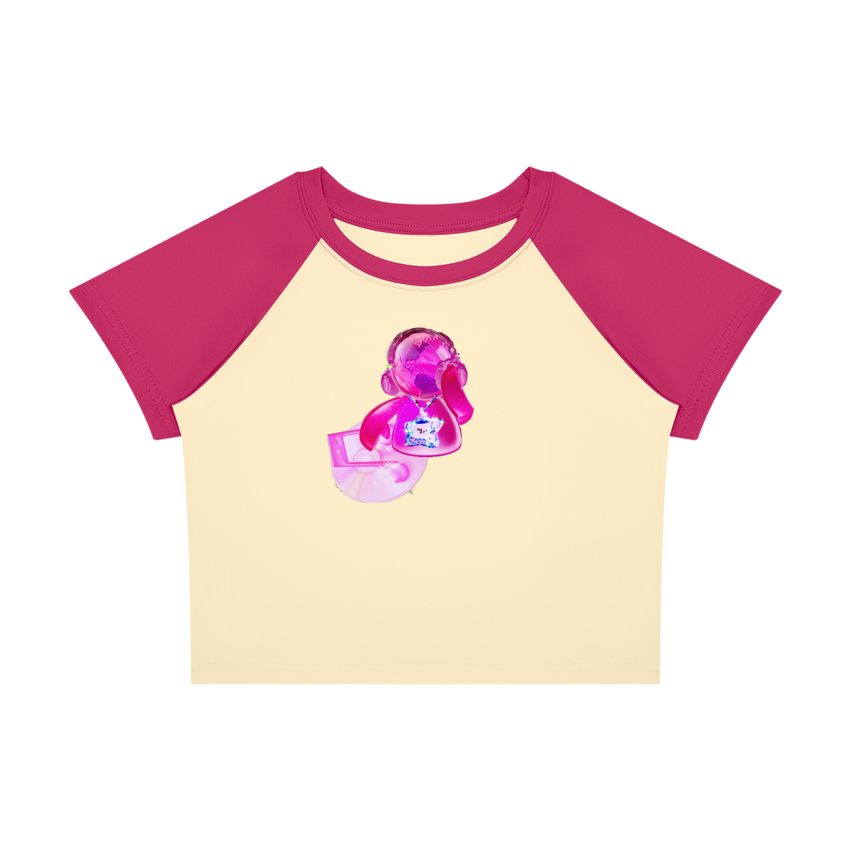 'Lil Viber' Cropped Shirt