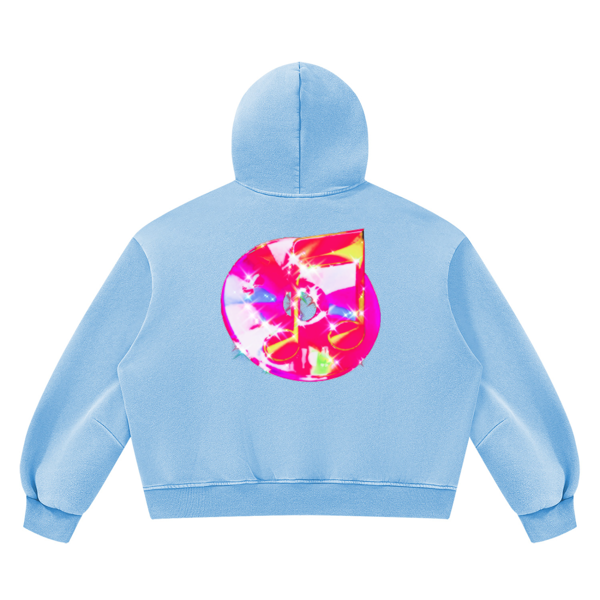 Unisex Vintage Wash Boxy Fleece Hoodie