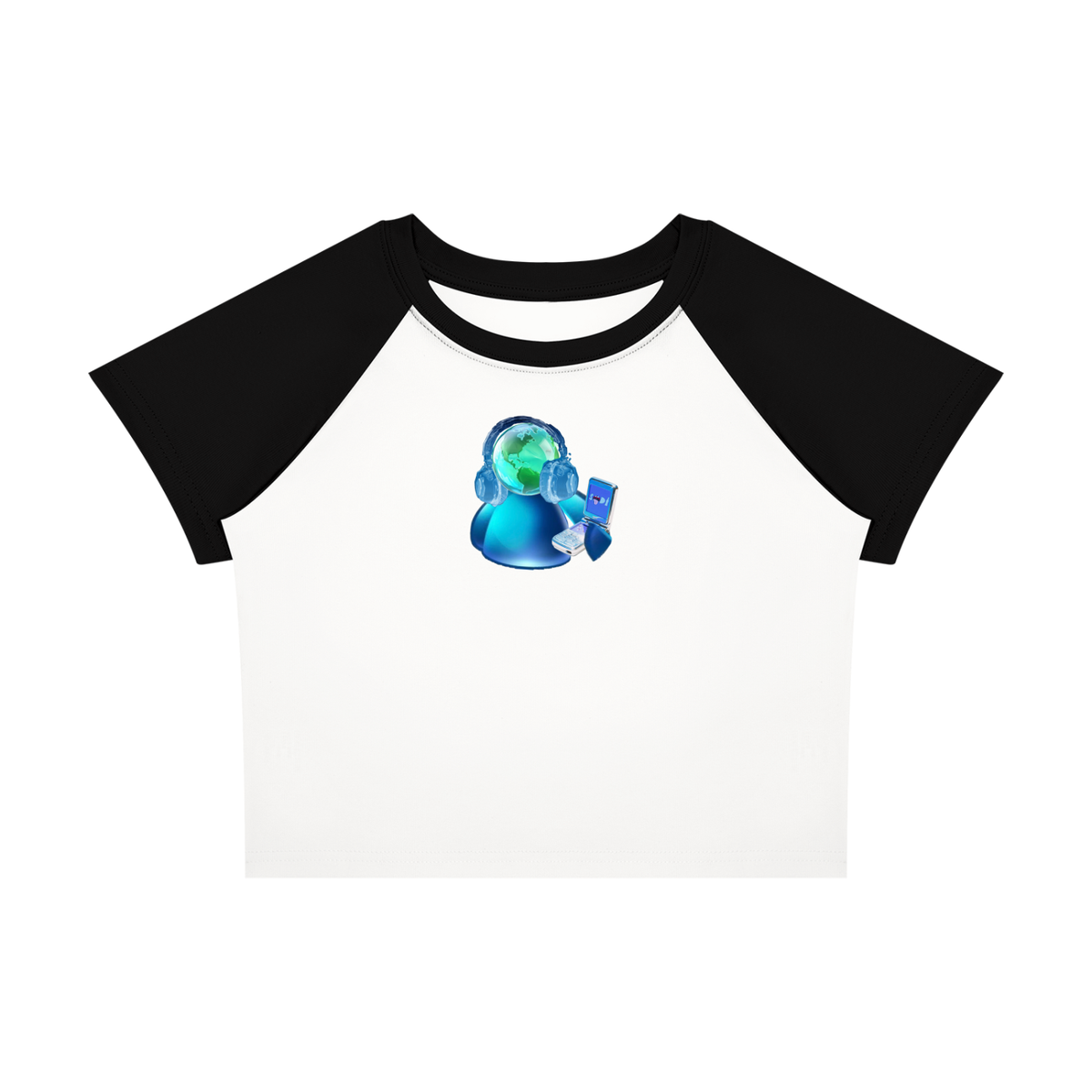 'Lil Viber' Cropped Shirt