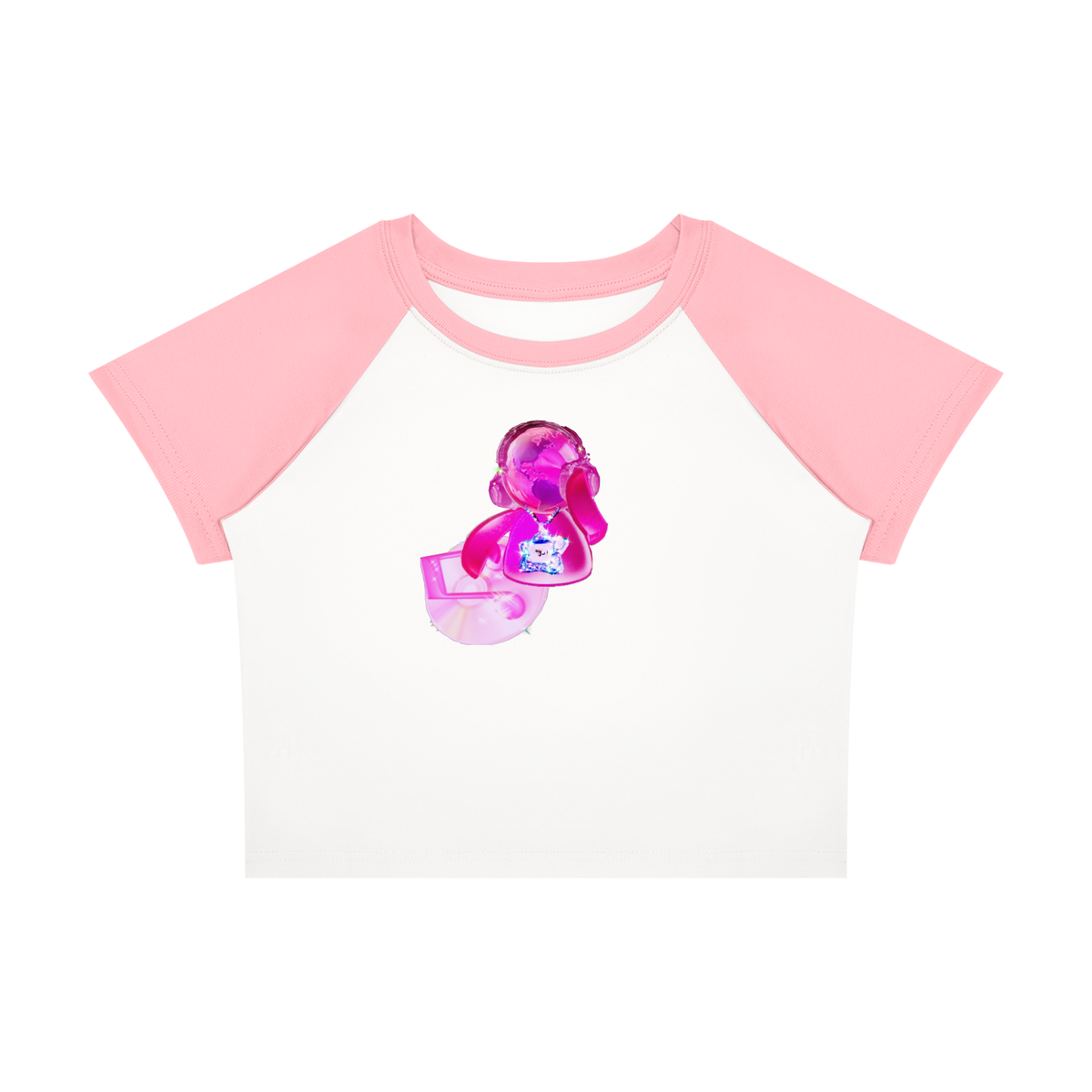 'Lil Viber' Cropped Shirt