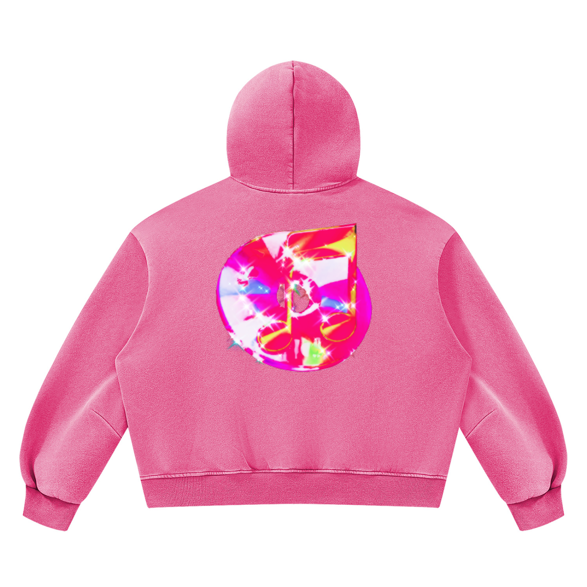 Unisex Vintage Wash Boxy Fleece Hoodie