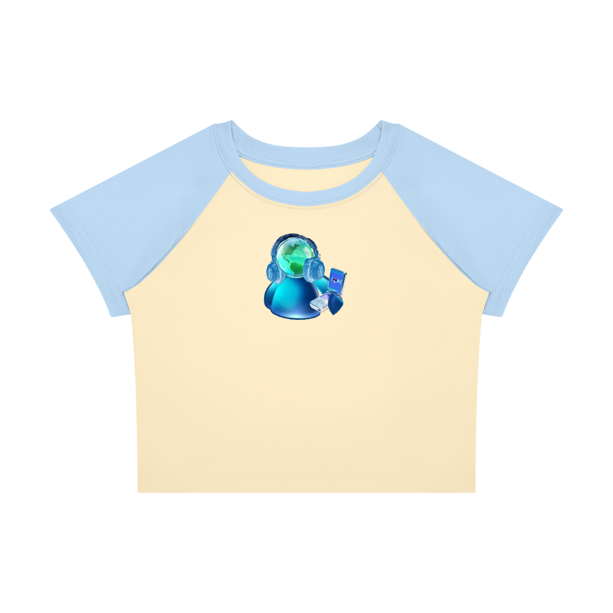 'Lil Viber' Cropped Shirt