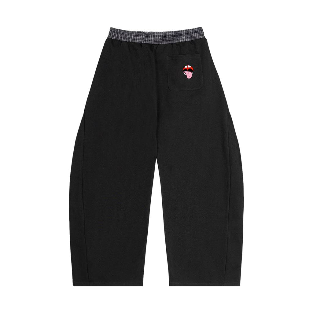 iSODI plaid-waist Sweatpants