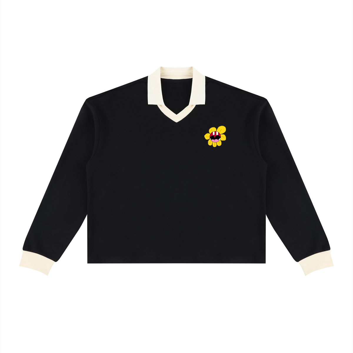 'Blah Flower' Sweater