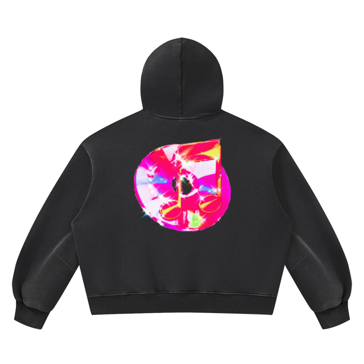 Unisex Vintage Wash Boxy Fleece Hoodie