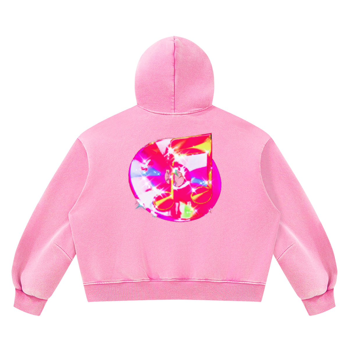 Unisex Vintage Wash Boxy Fleece Hoodie
