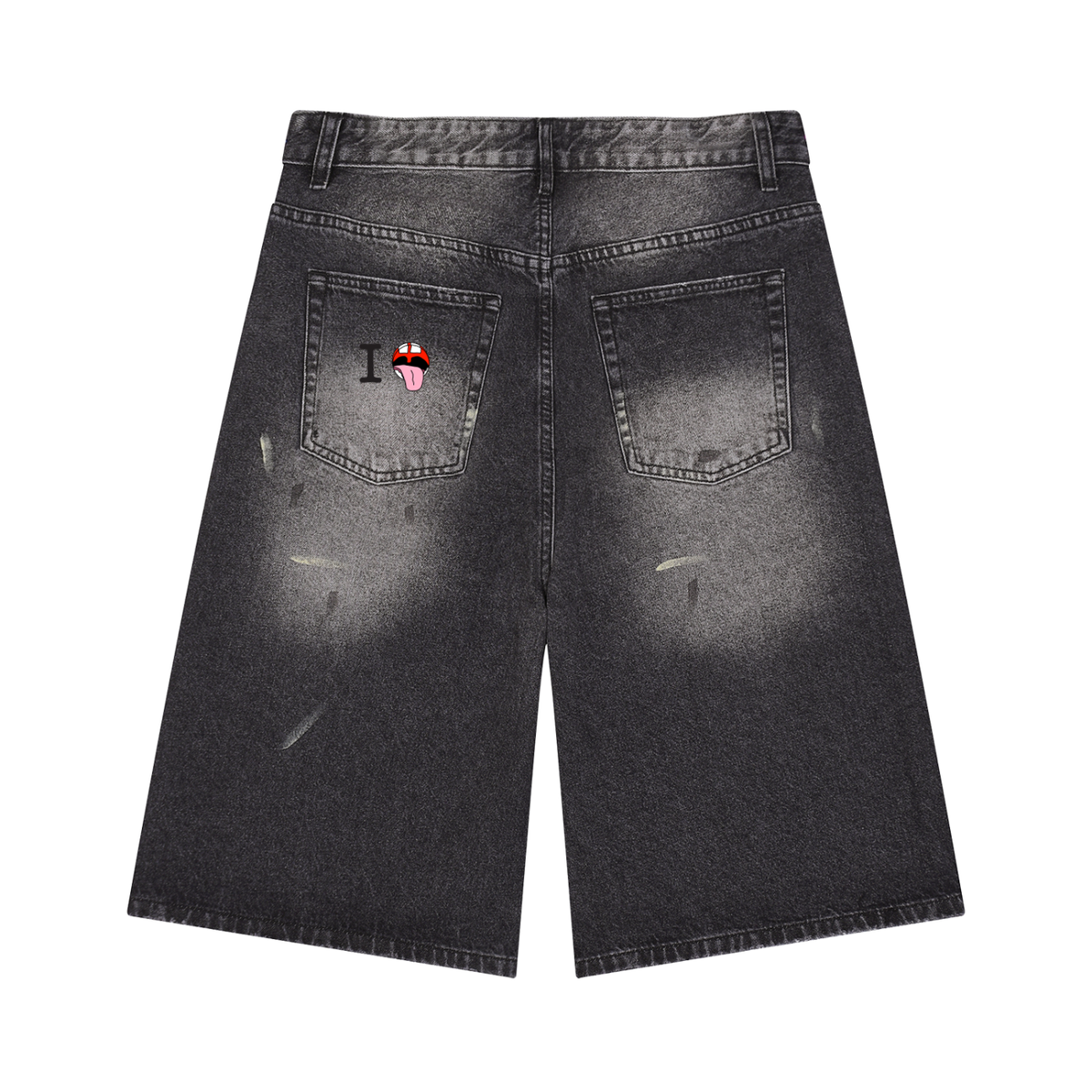 Black SODI Jorts
